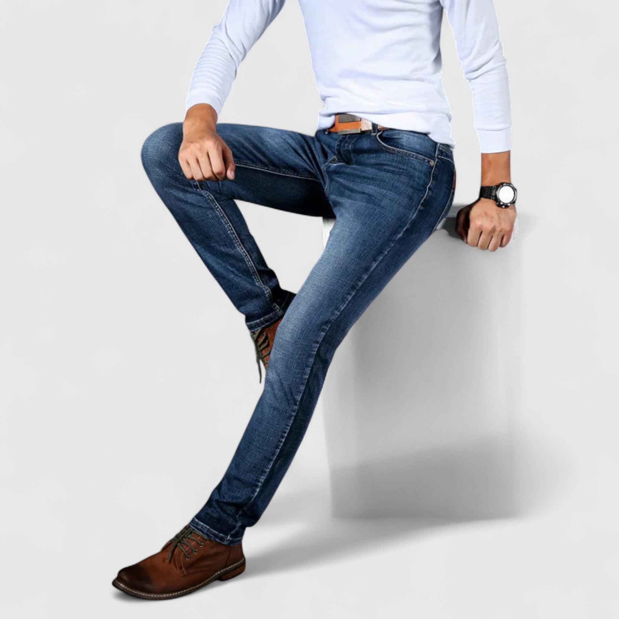 Izabella | Prémium elasztikus férfi farmer