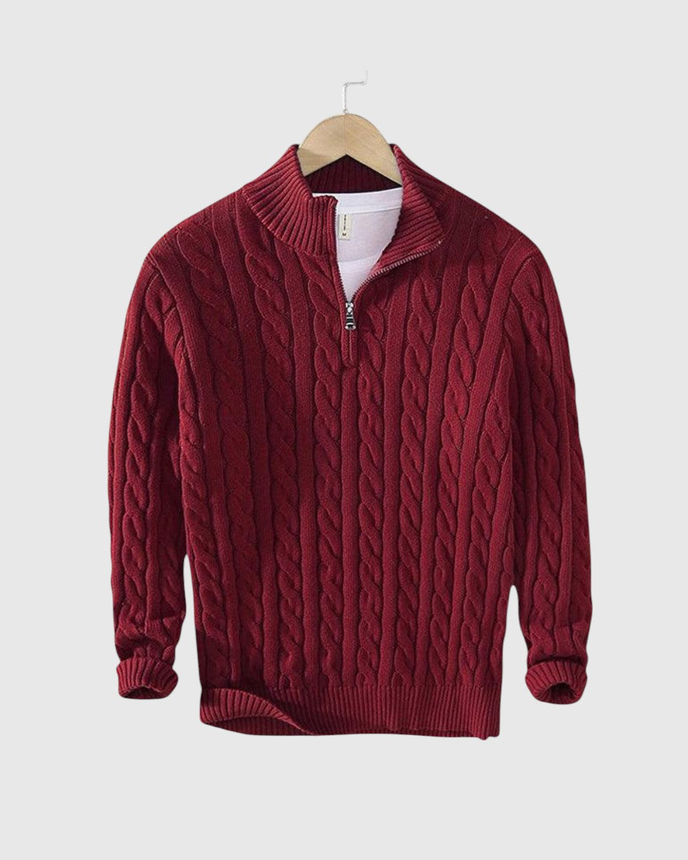 Csanád | Férfi prémium pamut pulóver