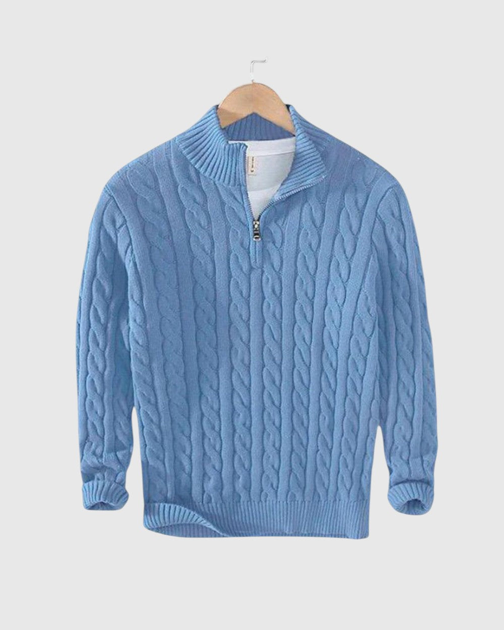 Csanád | Férfi prémium pamut pulóver