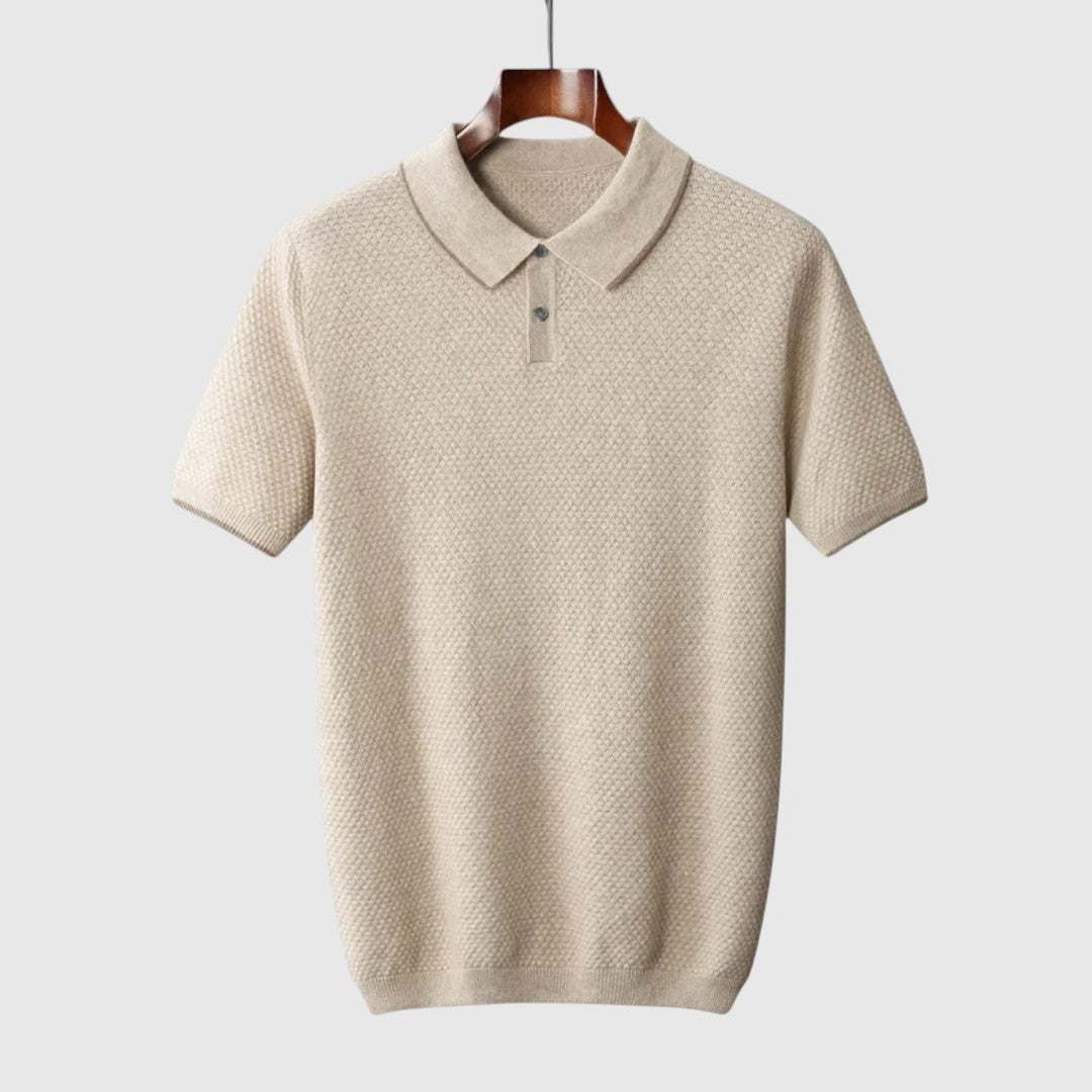 Róbert | Luxus kasmír póló férfiaknak