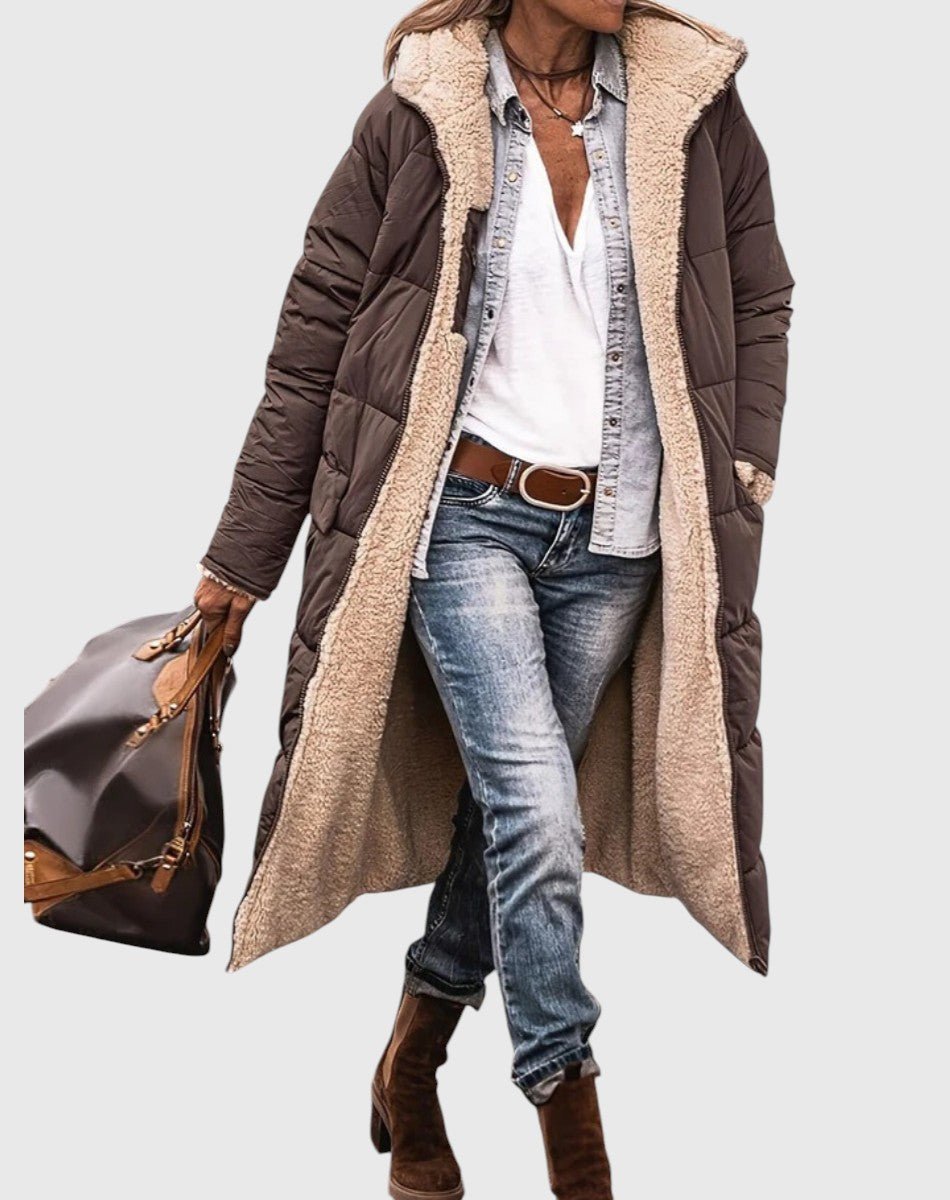 Dalma | Meleg időtlen stílusú kabát