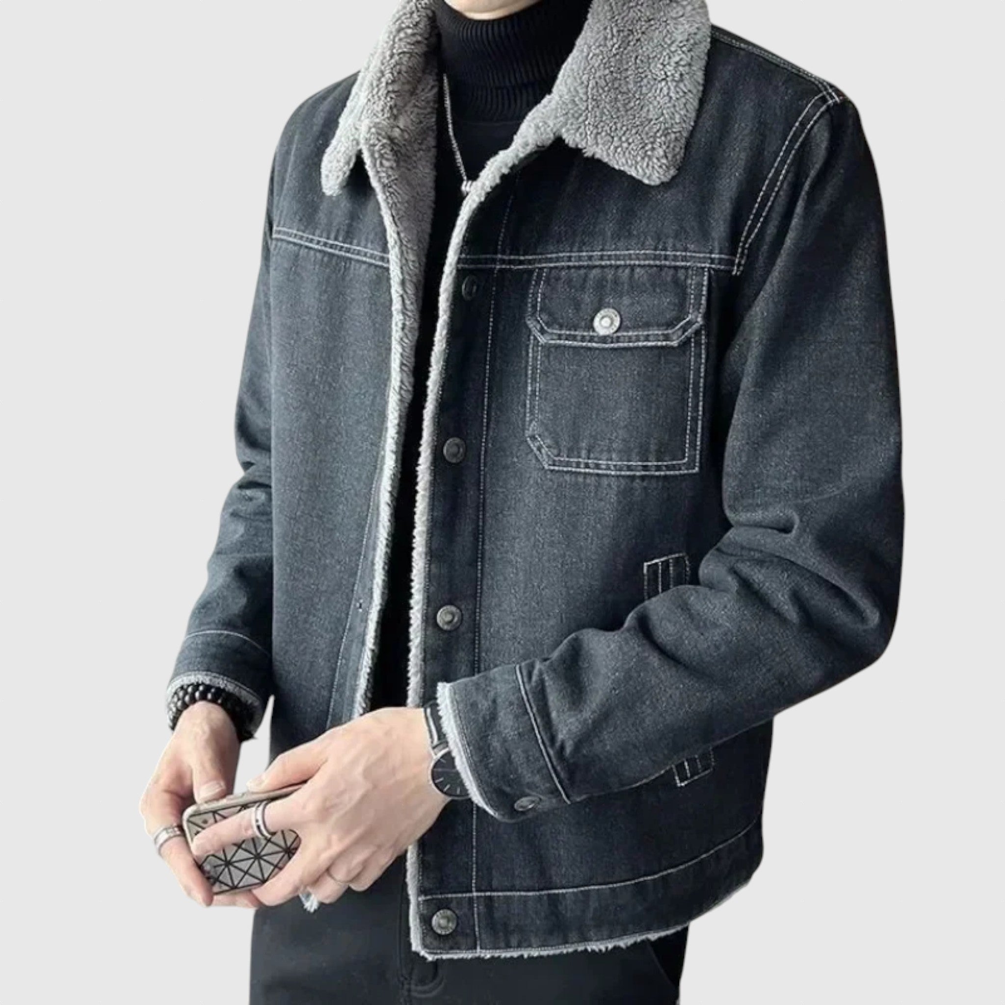 James | Férfi klasszikus farmerdzseki sokoldalú