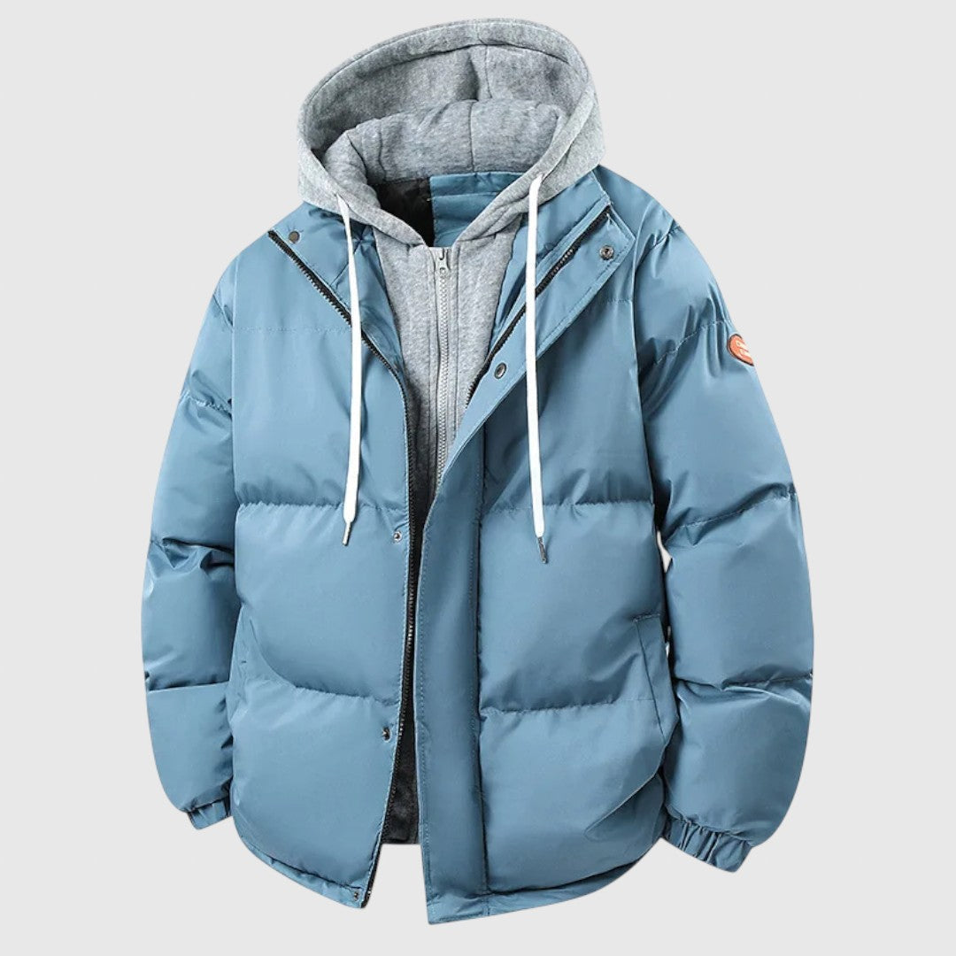 Ilyan | Férfi pufi kabát meleg stílusos