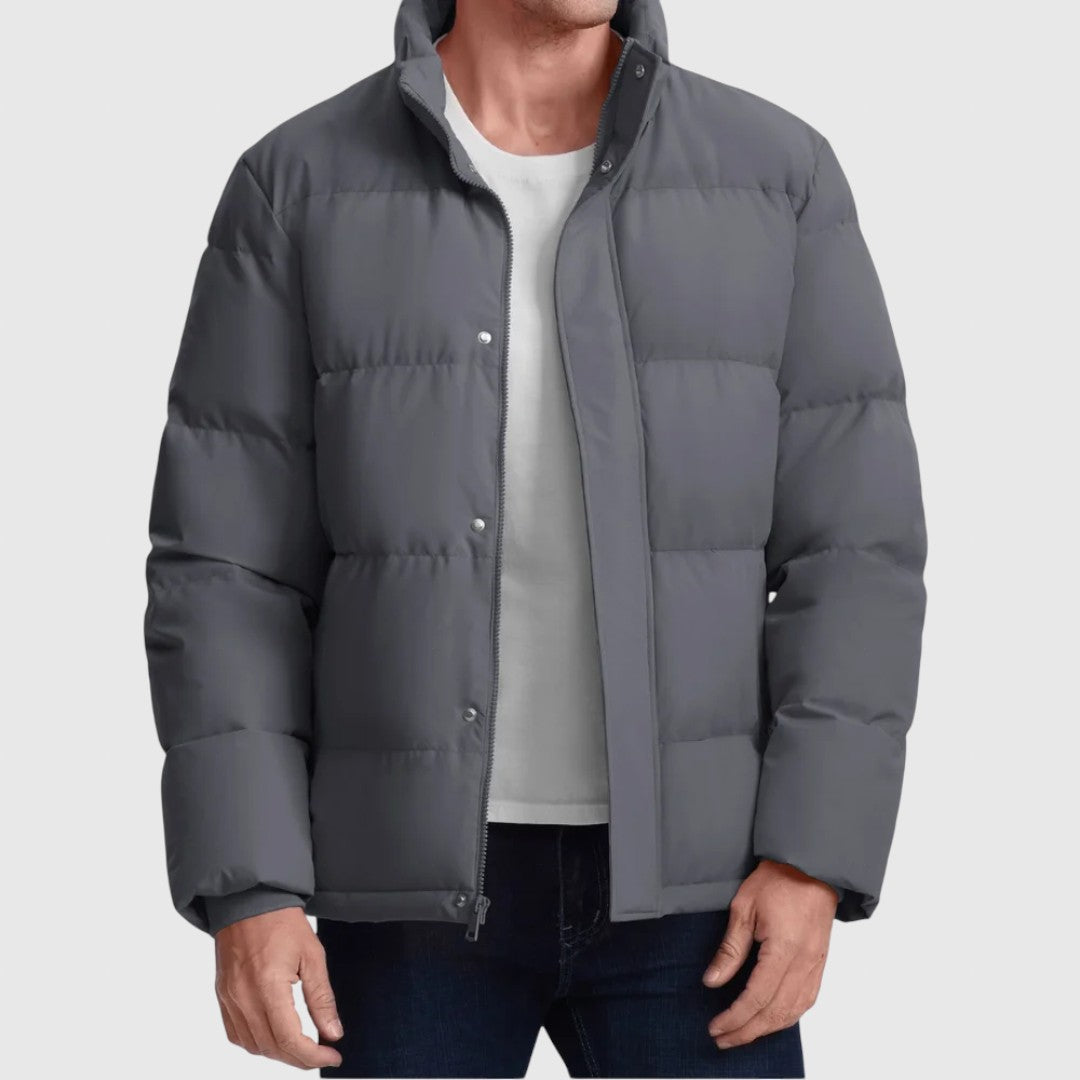 Lubomir | Férfi steppelt kabát meleg stílusos