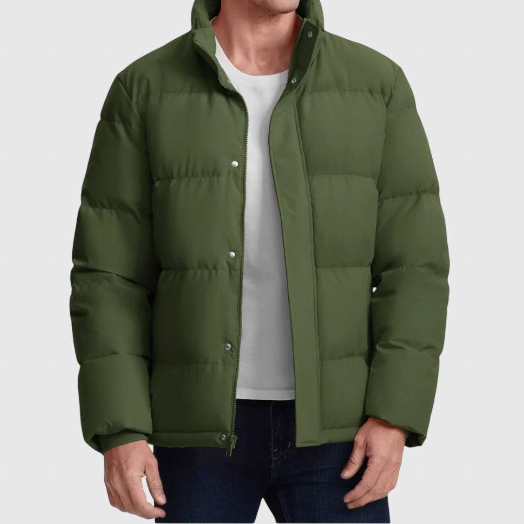 Lubomir | Férfi steppelt kabát meleg stílusos