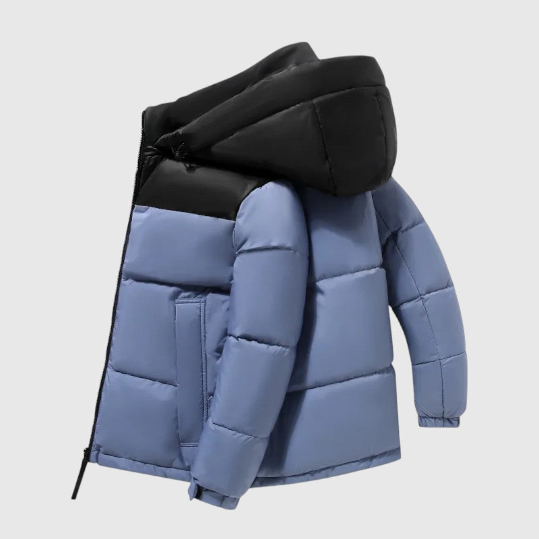 Sztanyiszláv | Férfi steppelt kabát meleg stílusos