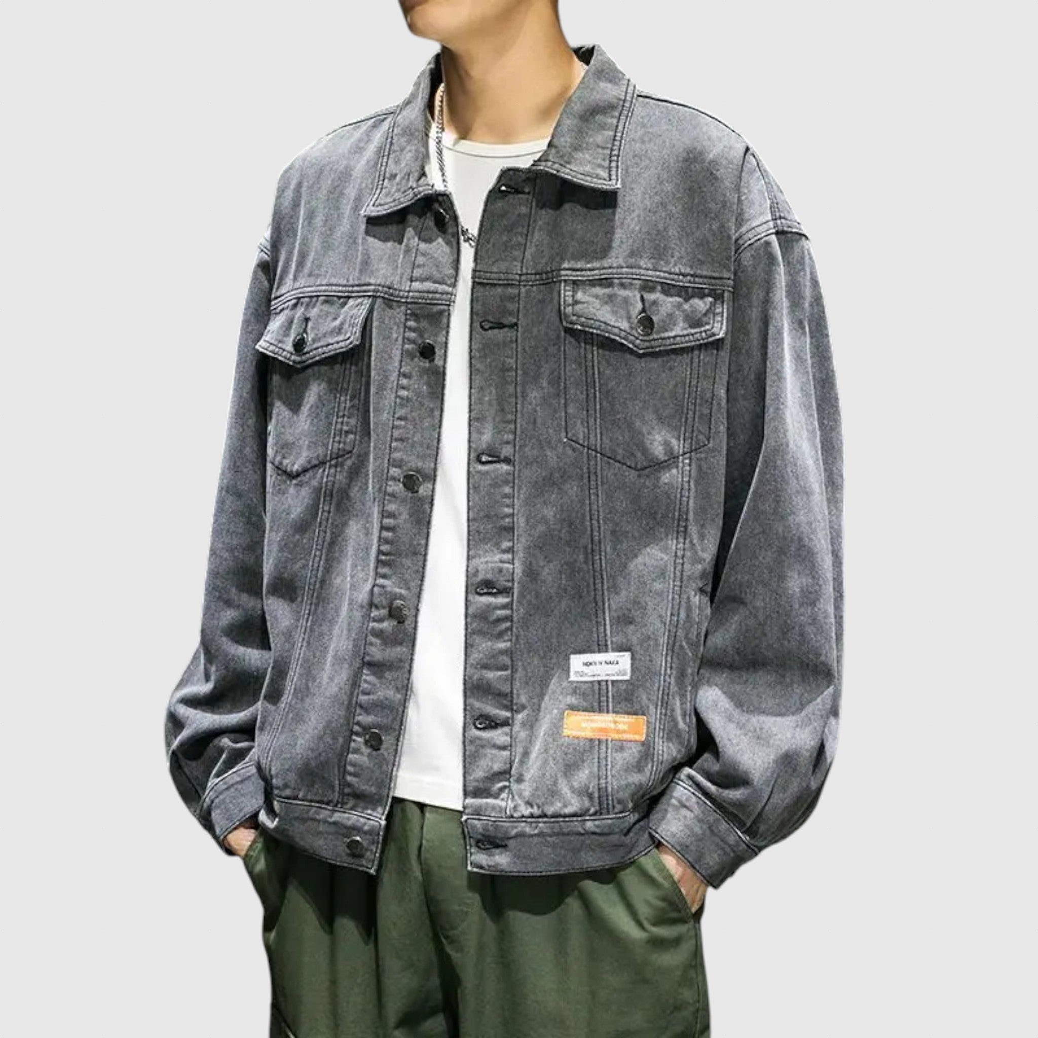 Robert | Klasszikus férfi farmerdzseki kényelemmel