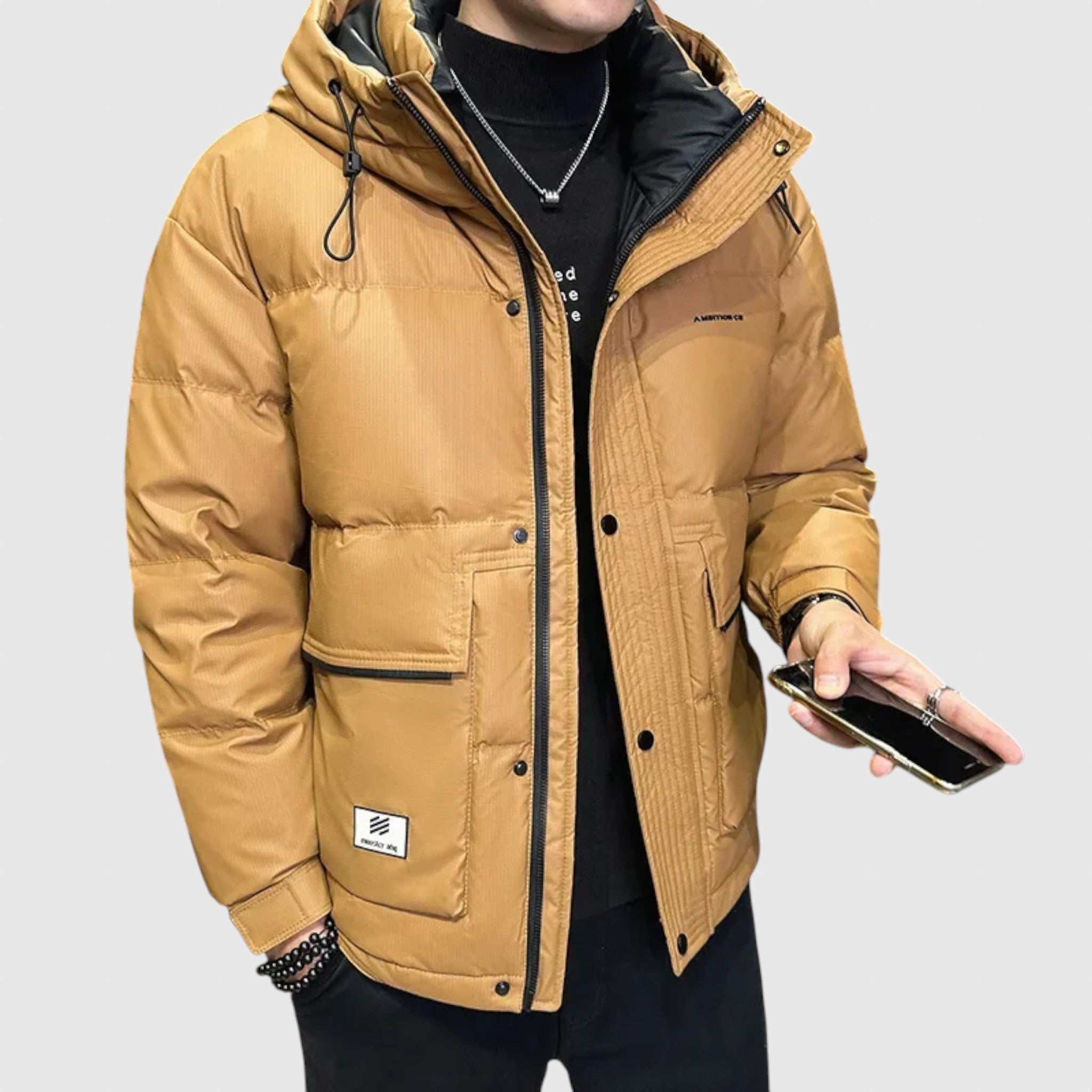 Nóra | Férfi bomber dzseki stílusos