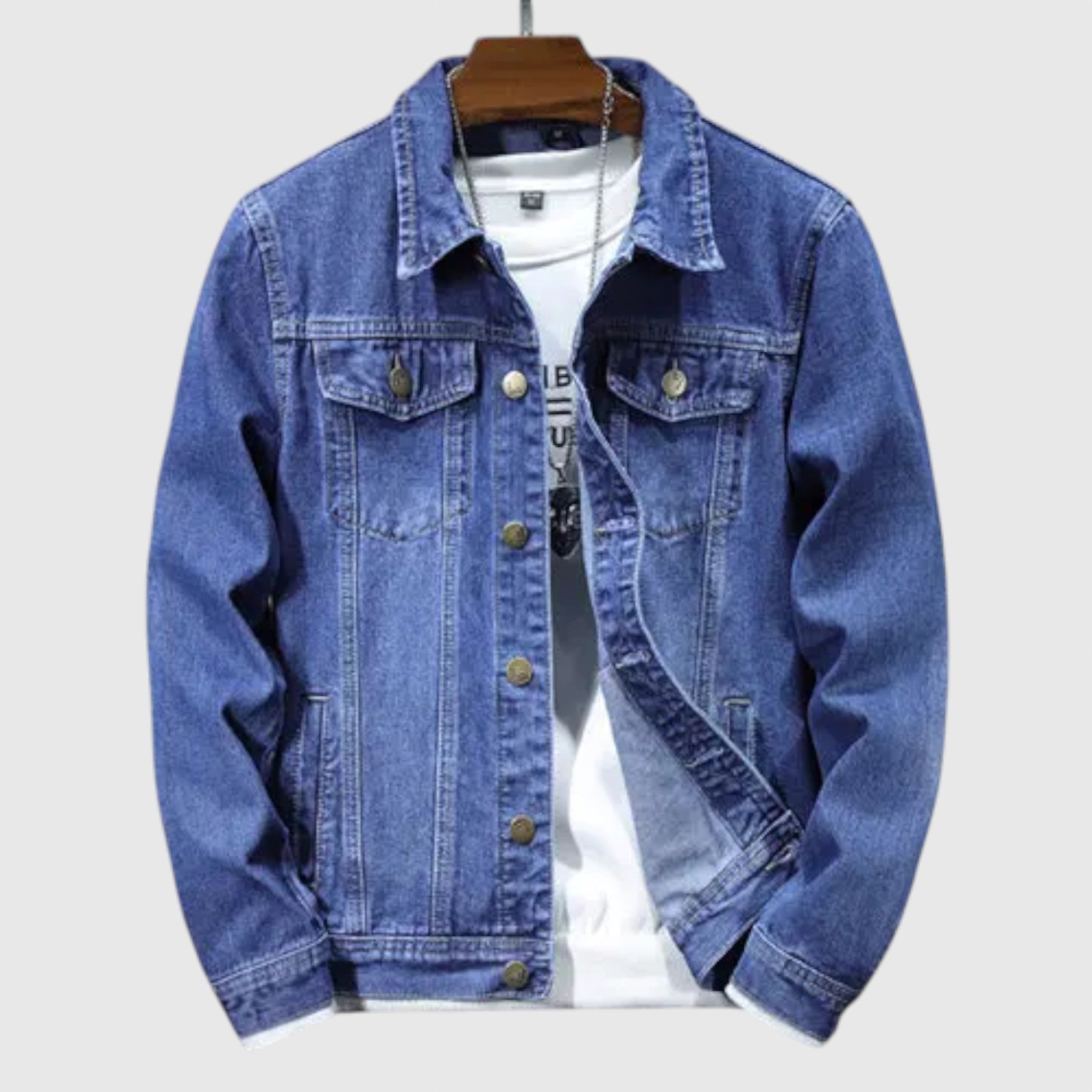 John | Klasszikus férfi farmerdzseki kényelemmel