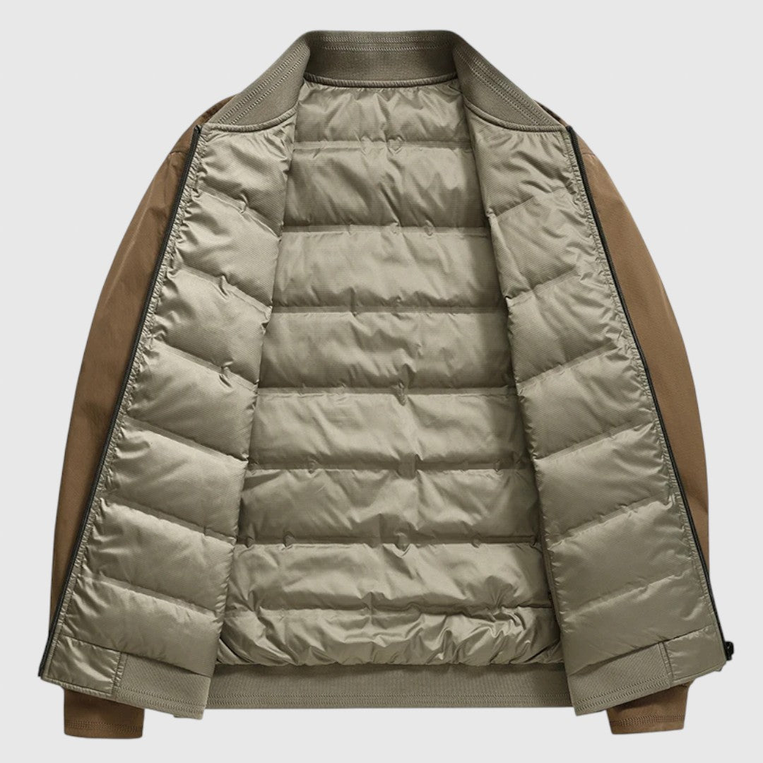 Vencislav | Férfi steppelt dzseki meleg kényelmes